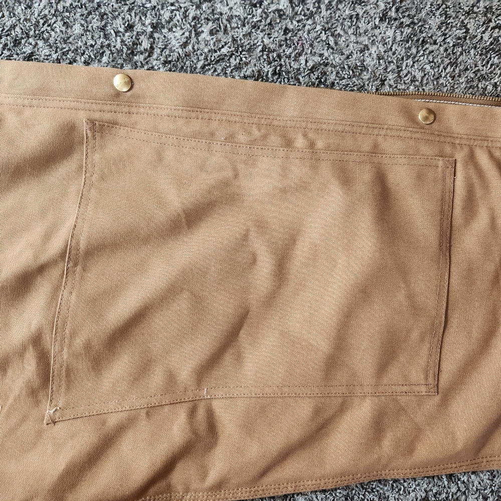 Carhartt Duck Zip-to-waist Biberall Quilt Lined Overall Size 50×30 NWT - Picture 14 of 16